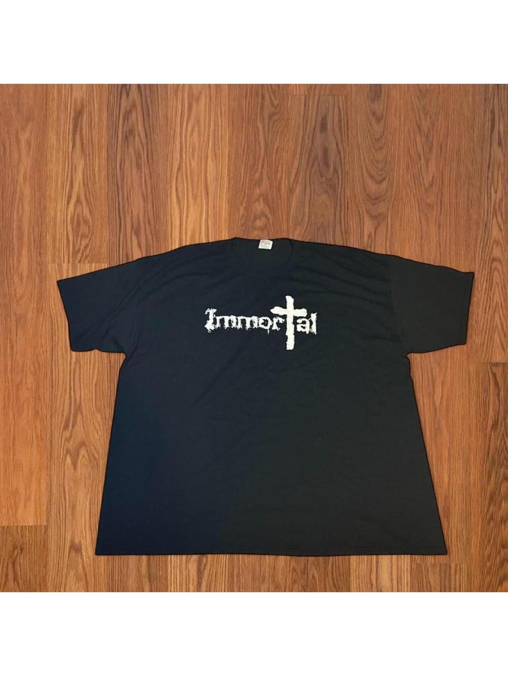 Immortal Y2K Jerzees Men's Black short sleeve Tshirt
